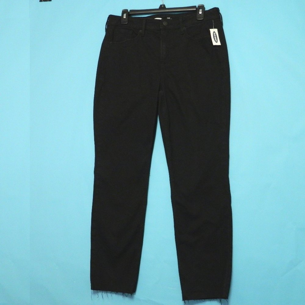 Old Navy High-Waisted Power Slim Straight Jeans
